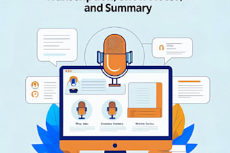 podcast transcriptions, show notes, and summaries that pop