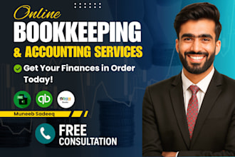 clean up, setup and do quickbooks bookkeeping , quickbooks online bookkeeping