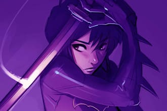 draw d and d character art and dnd character art
