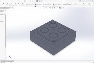 create 3d models and molds in solidworks