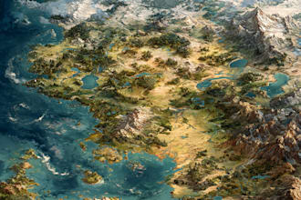 design vector maps, event maps, fantasy festival maps