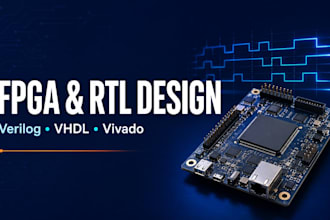 design fpga rtl in verilog or vhdl using vivado