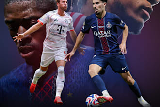 design professional football graphics for social media