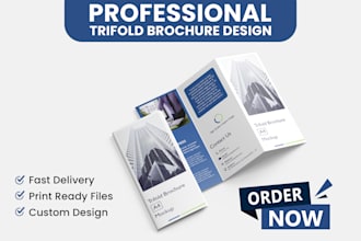 design a luxury minimalist brochure for your premium brand
