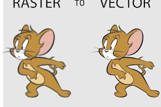 convert your image to vector art in 24h delivery