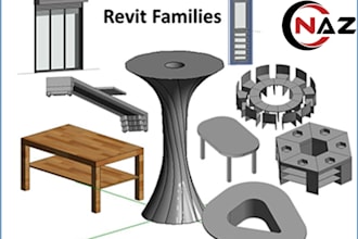 create professionalism parametric custom revit families rfa