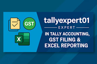 do accounting, gst return filing, and bank reconciliation professionally