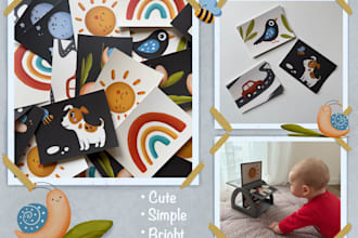 draw cute cards for kids