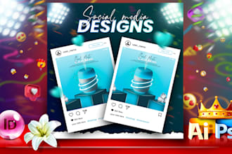 design branded instagram and facebook posts to boost your online presence