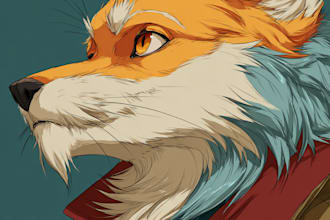 draw furry art furry reference sheet character design