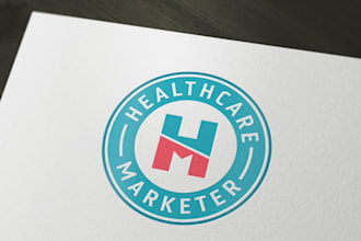 design a modern healthcare branding medical pharmaceutical logo
