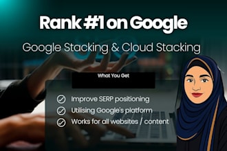 provide high quality google and cloud stacking links