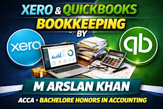 provide expert bookkeeping services in quickbooks  and xero