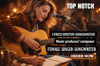 be female rnb singer pop singer songwriter rock country music edm gospel singer