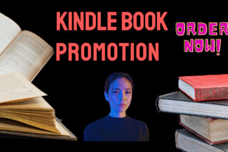 do amazon kindle book promotion, fiction ebook marketing, thriller book sales