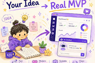 turn your startup idea into a modern web app mvp