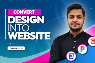 convert figma to HTML CSS canva to HTML xd to HTML bootstrap responsive website