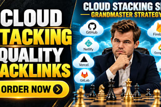 build cloud stacking backlinks high authority