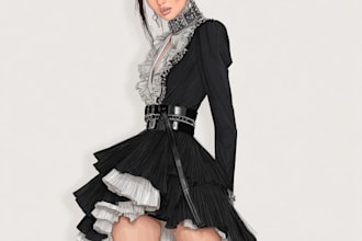 design fashion moodboards and research boards