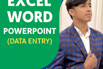 do fast and accurate data entry in excel, word, and power point