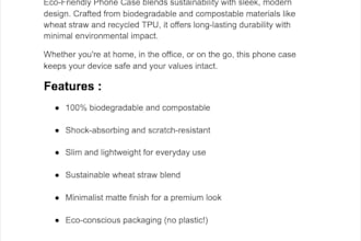 write engaging and personalized product descriptions for your products