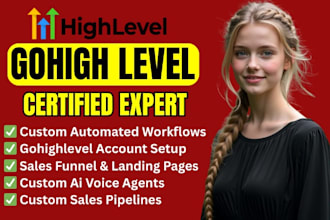 be your gohighlevel expert for gohighlevel workflows and automations