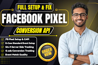 do facebook pixel setup or fix, fb conversion API, server side tracking with GTM