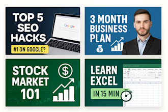 make professional youtube thumbnail design for your channel