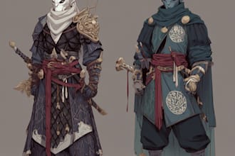 dnd character art and dnd character art