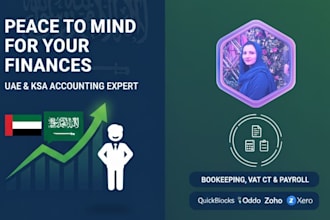 provide accounting, vat, ct filing for uae, ksa