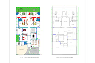 provide high quality 2d floor plans, layouts, and elevations