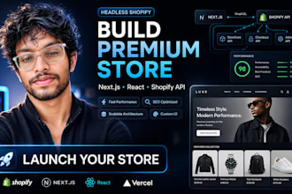 develop a fast, headless shopify store with next js