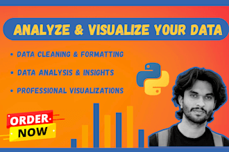 clean, analyze and visualize data in python, power bi, or excel