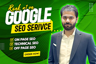 do monthly on page SEO services to get website google top ranking