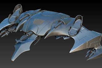 do 3d drone livery sci fi design,futuristic 3d airship,hovercraft uav model,vtol