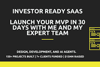 be super fast ai saas mvp full stack developer
