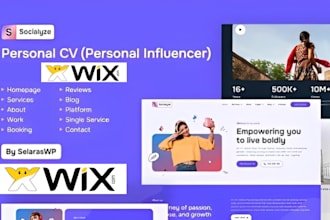 design wix onlyfans modeling agency website talent influencer agency website