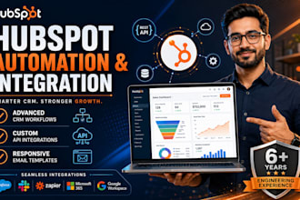 do custom hubspot automation, workflows, and API integrations