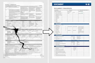 do flawless PDF to word conversion and formatting