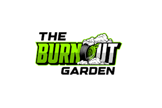 design burnout garden automotive lifestyle logo