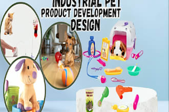 design elegant 3d cad modelling pet toy design prototype for manufacturers