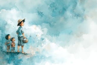 illustrate children book illustration ,children book illustration