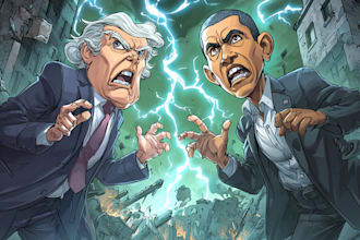 do political or social cartoons