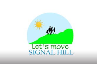 design super outstanding logo for lets move signal hill