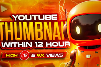 design a professional thumbnail to boost your views