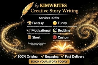 write a creative and engaging short or long story for you