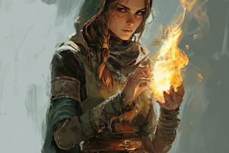 dnd character art and dnd character art
