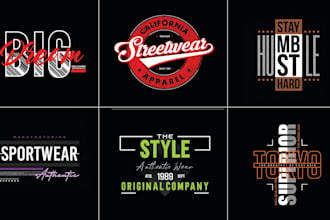 urban fashion clothing brand streetwear logo design