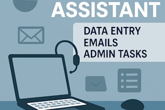 assist you with data entry, CRM, and admin support