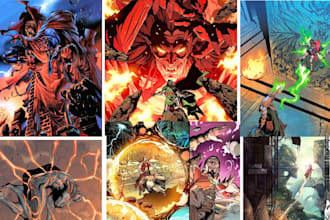 draw comic illustration storyboard comic strip anime fanart